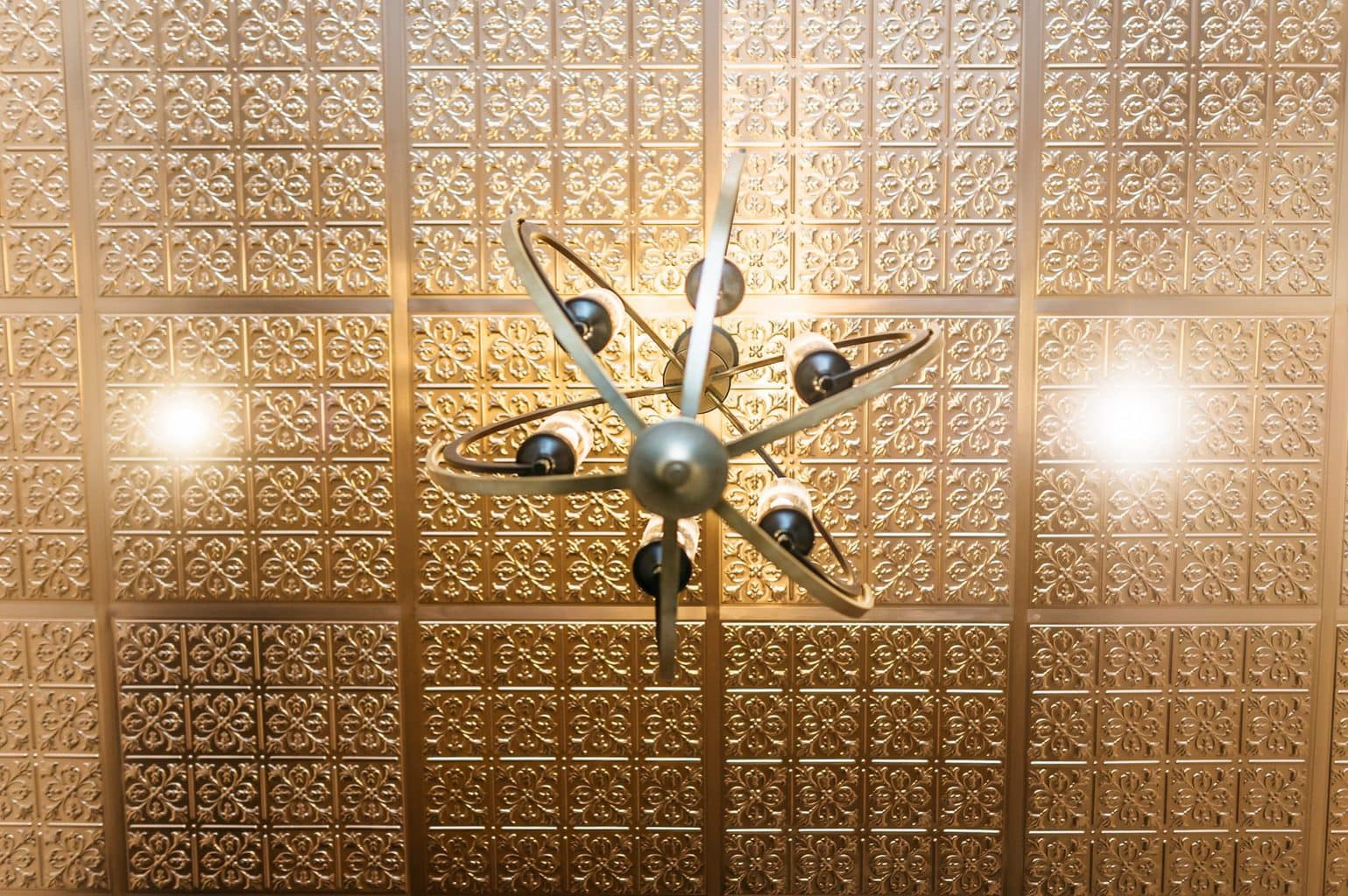 copper ceiling