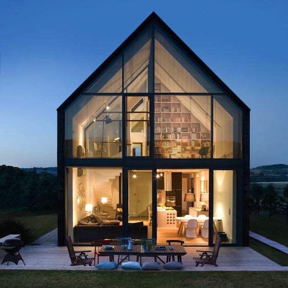 Design intérieur agréable et moderne pour cette jolie maison de
